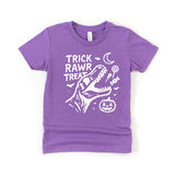 Trick Rawr Treat Dinosaur Adult and Youth Unisex Tee