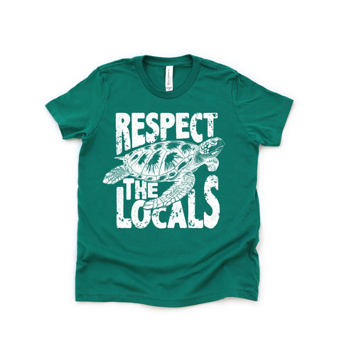 Respect The Locals Kids Tee