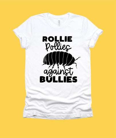 Rollie Pollies Against Bullies Kids Tee