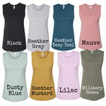 Choose Your Design - Ladies Muscle Tank