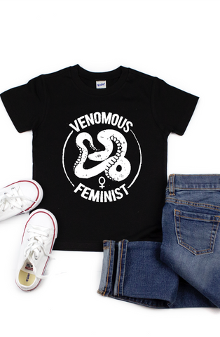 Venomous Feminist Kids Tee