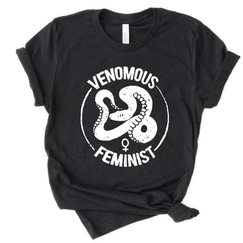 Venomous Feminist Adult Unisex  T-Shirt