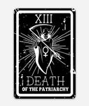 Death of the Patriarchy Tarot Card Sticker - That Oregon Girl