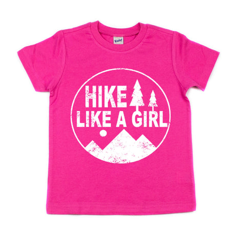 Hike Like A Girl Kids Tee
